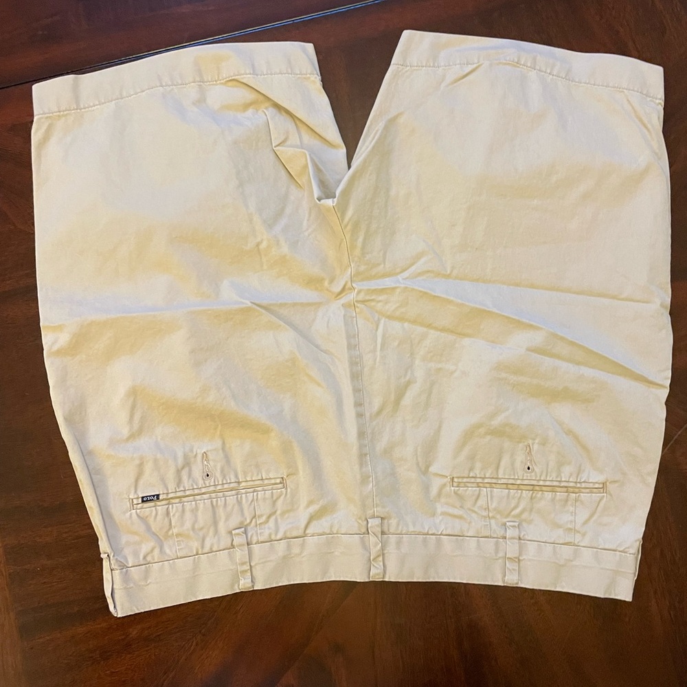 NWOT Size 35 khaki polo by Ralph Lauren shorts